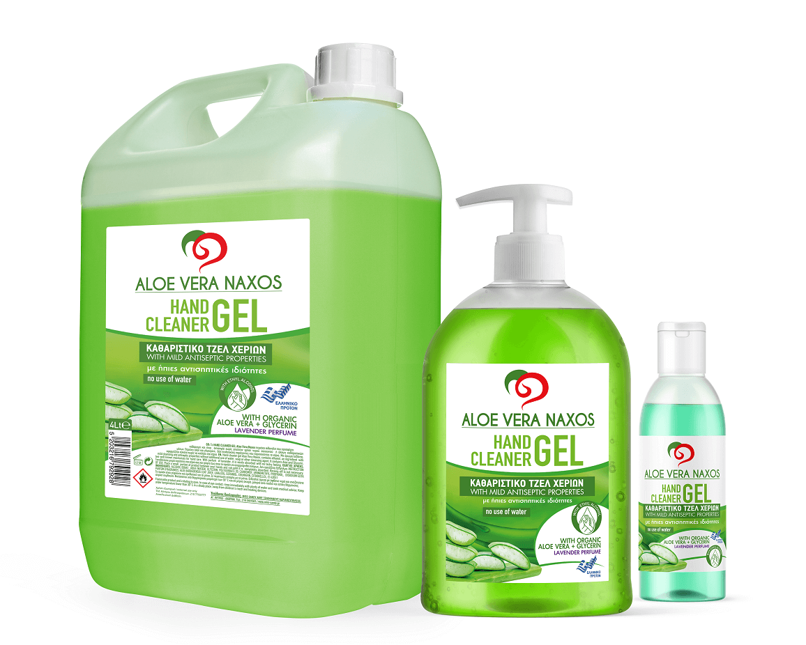 Aloe Vera Naxos Hand Clear Gel